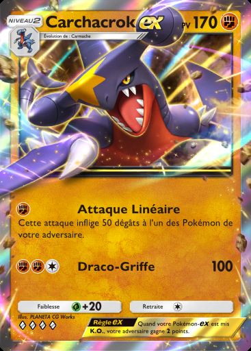 Carchacrok-ex #209 · Booster de Luxe ex (A4b)