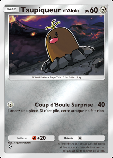Taupiqueur d'Alola #250 · Booster de Luxe ex (A4b)
