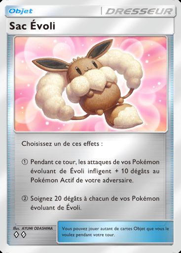 Sac Évoli #309 · Booster de Luxe ex (A4b)