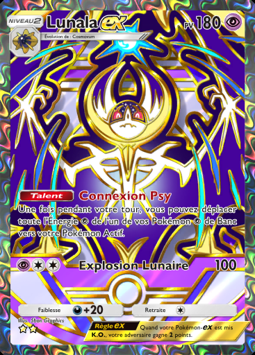 Lunala-ex #367 · Booster de Luxe ex (A4b)