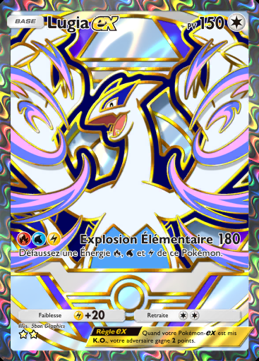 Lugia-ex #371 · Booster de Luxe ex (A4b)