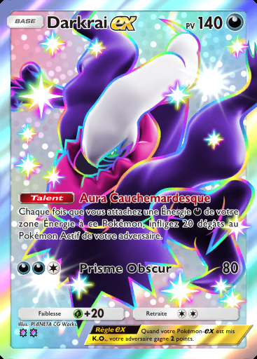 Darkrai-ex #378 · Booster de Luxe ex (A4b)