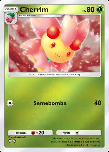 Cherrim #028 · Busta Deluxe ex (A4b)