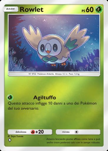 Rowlet #039 · Busta Deluxe ex (A4b)