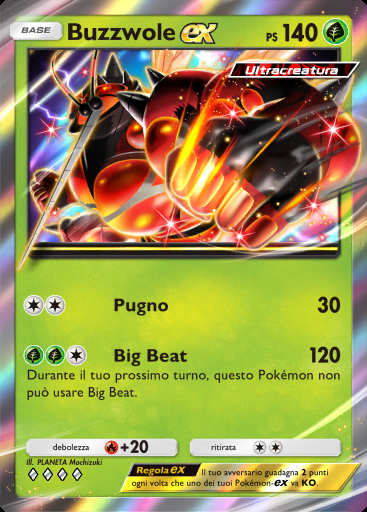 Buzzwole-ex #044 · Busta Deluxe ex (A4b)