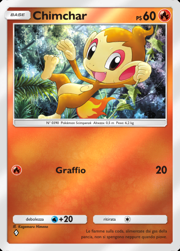 Chimchar #072 · Busta Deluxe ex (A4b)