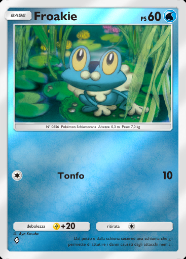 Froakie #111 · Busta Deluxe ex (A4b)