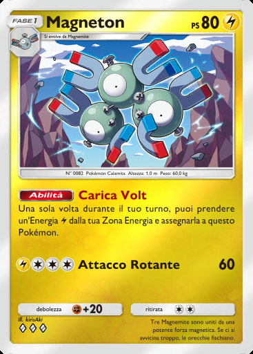 Magneton #136 · Busta Deluxe ex (A4b)