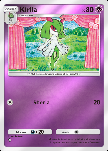 Kirlia #167 · Busta Deluxe ex (A4b)