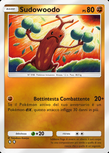 Sudowoodo #199 · Busta Deluxe ex (A4b)