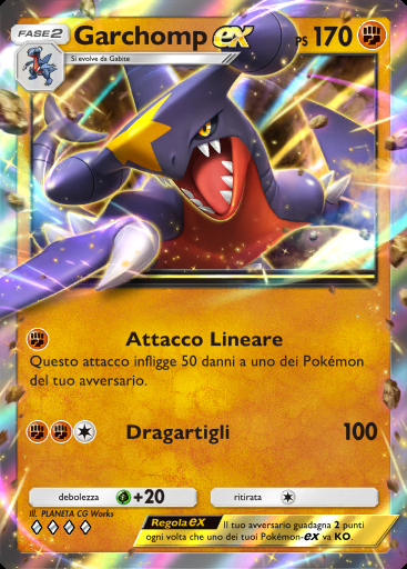 Garchomp-ex #209 · Busta Deluxe ex (A4b)