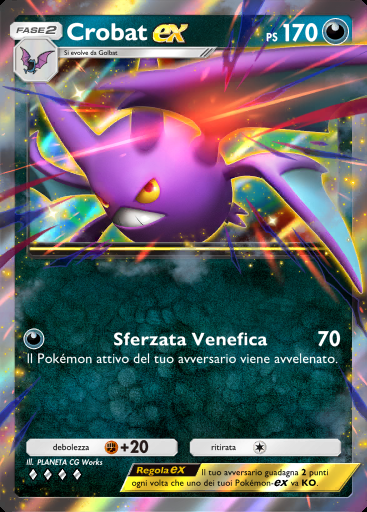 Crobat-ex #232 · Busta Deluxe ex (A4b)