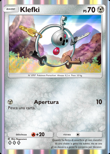 Klefki #257 · Busta Deluxe ex (A4b)