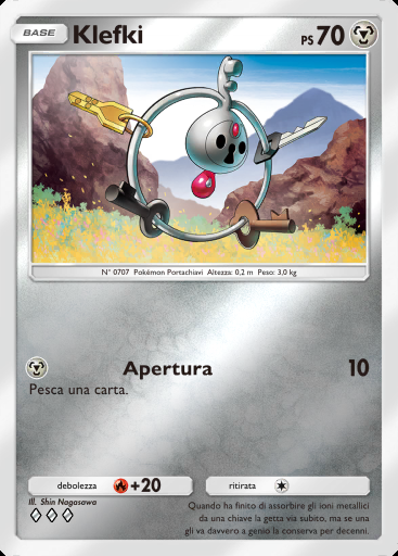 Klefki #258 · Busta Deluxe ex (A4b)