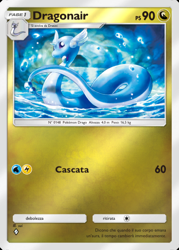 Dragonair #270 · Busta Deluxe ex (A4b)