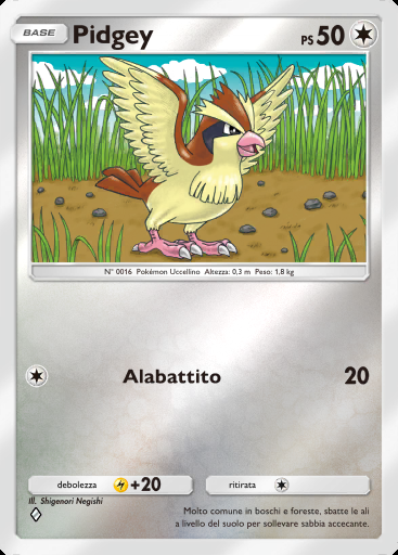 Pidgey #273 · Busta Deluxe ex (A4b)