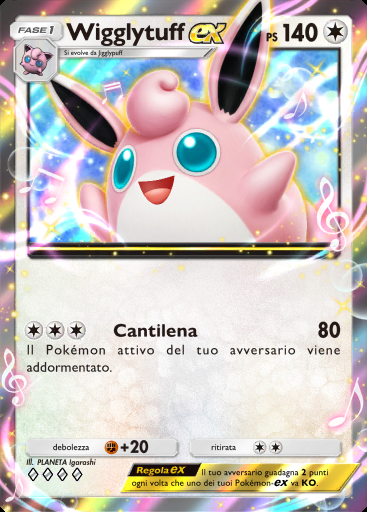 Wigglytuff-ex #279 · Busta Deluxe ex (A4b)