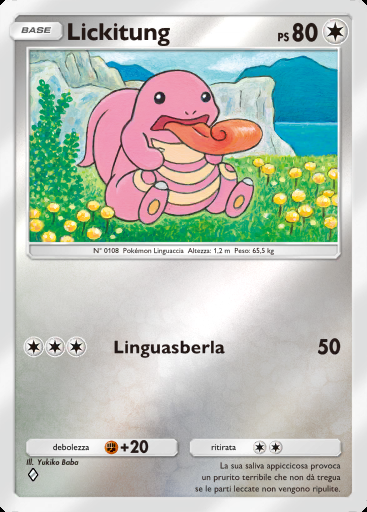 Lickitung #283 · Busta Deluxe ex (A4b)