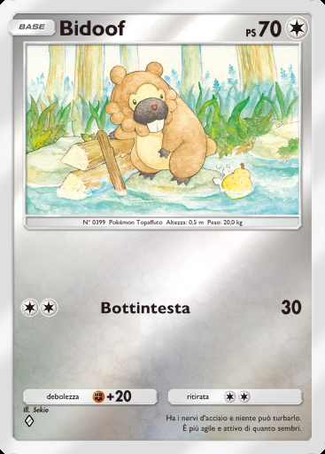 Bidoof #295 · Busta Deluxe ex (A4b)