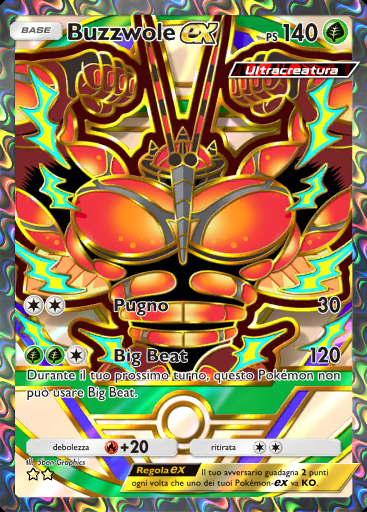 Buzzwole-ex #360 · Busta Deluxe ex (A4b)