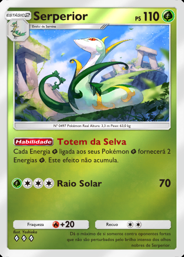 Serperior #037 · Pacote Deluxe ex (A4b)