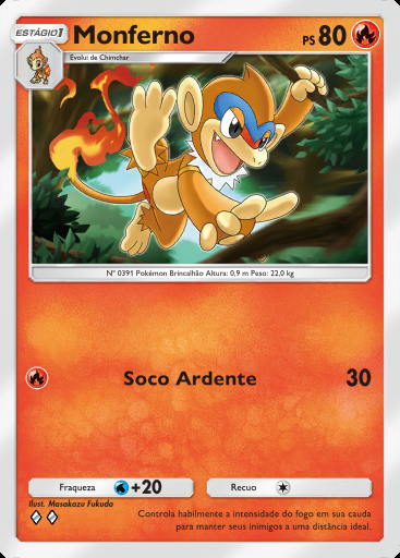 Monferno #073 · Pacote Deluxe ex (A4b)