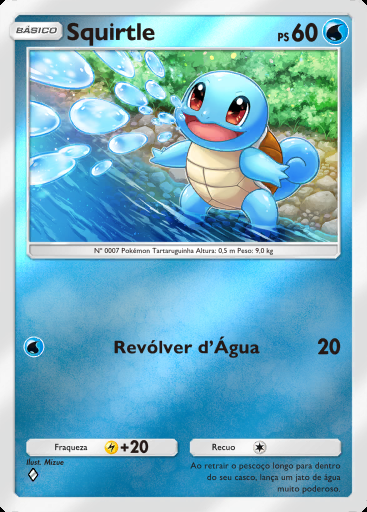 Squirtle #084 · Pacote Deluxe ex (A4b)