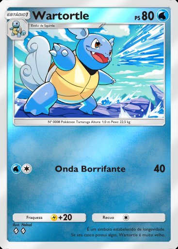 Wartortle #086 · Pacote Deluxe ex (A4b)