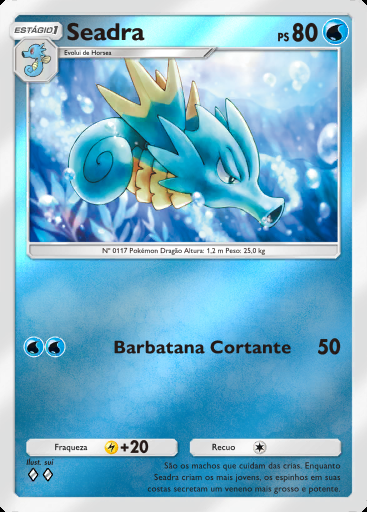 Seadra #091 · Pacote Deluxe ex (A4b)
