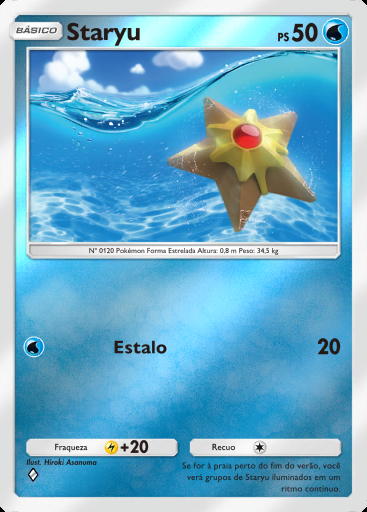 Staryu #094 · Pacote Deluxe ex (A4b)