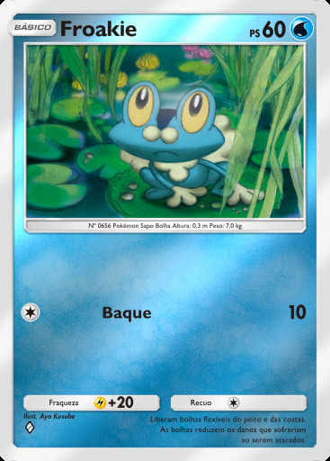 Froakie #111 · Pacote Deluxe ex (A4b)