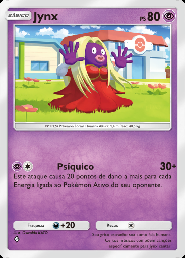 Jynx #156 · Pacote Deluxe ex (A4b)