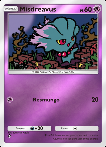 Misdreavus #162 · Pacote Deluxe ex (A4b)