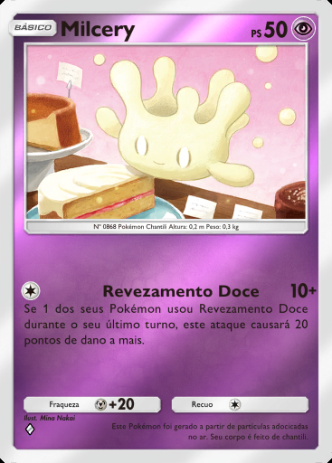 Milcery #186 · Pacote Deluxe ex (A4b)