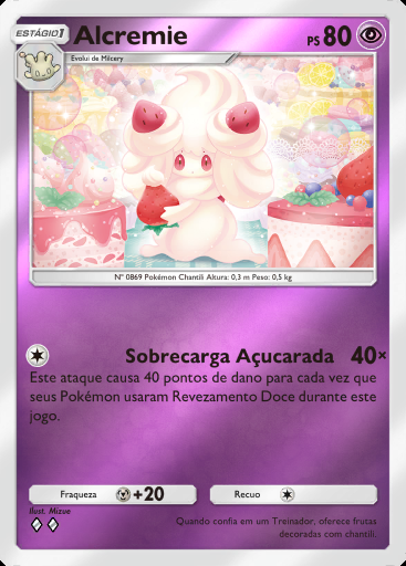 Alcremie #188 · Pacote Deluxe ex (A4b)