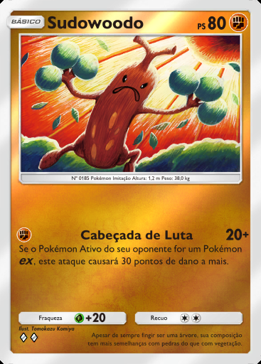 Sudowoodo #199 · Pacote Deluxe ex (A4b)