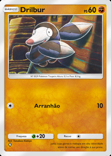 Drilbur #216 · Pacote Deluxe ex (A4b)