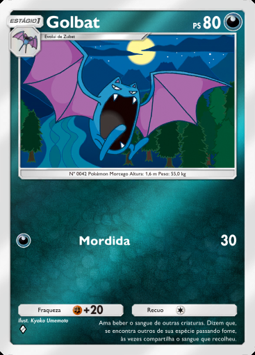 Golbat #229 · Pacote Deluxe ex (A4b)
