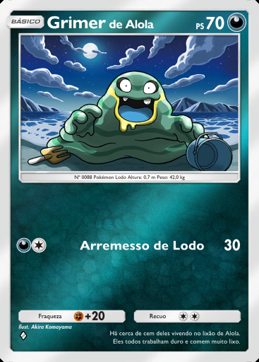 Grimer de Alola #234 · Pacote Deluxe ex (A4b)