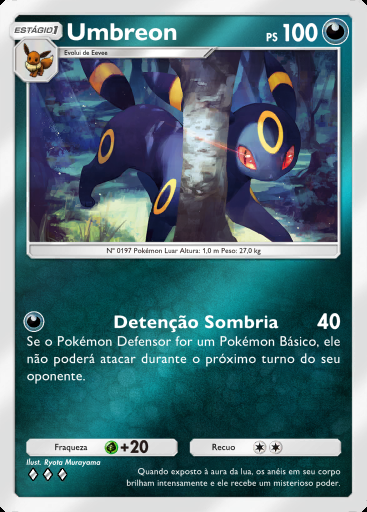Umbreon #240 · Pacote Deluxe ex (A4b)