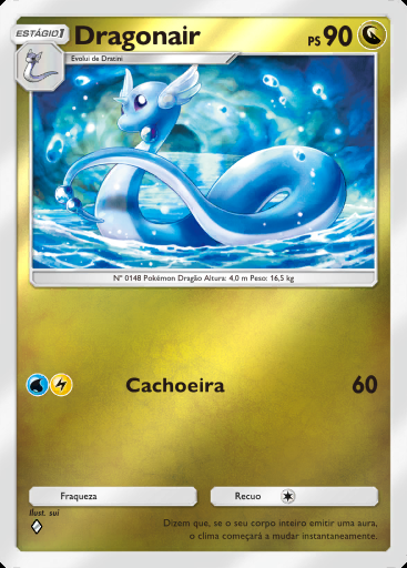 Dragonair #270 · Pacote Deluxe ex (A4b)