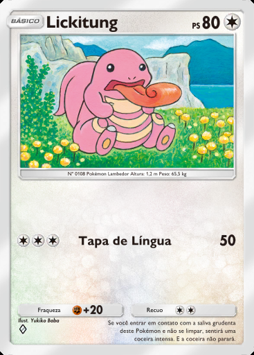 Lickitung #282 · Pacote Deluxe ex (A4b)