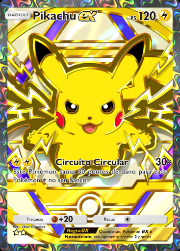 Pikachu ex #364 · Pacote Deluxe ex (A4b)