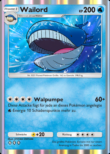 Wailord #057 · Mega-Aufstieg (B1)