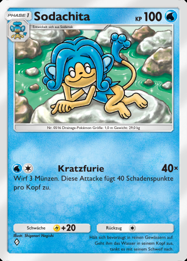 Sodachita #062 · Mega-Aufstieg (B1)