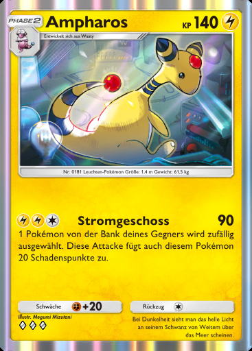 Ampharos #084 · Mega-Aufstieg (B1)