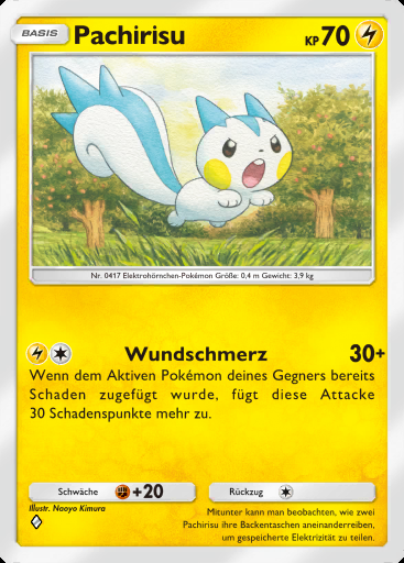 Pachirisu #089 · Mega-Aufstieg (B1)
