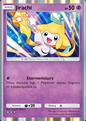 Jirachi #106 · Mega-Aufstieg (B1)