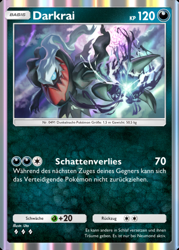 Darkrai #154 · Mega-Aufstieg (B1)