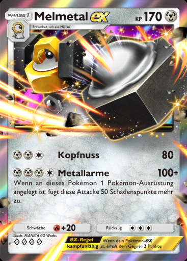 Melmetal-ex #174 · Mega-Aufstieg (B1)